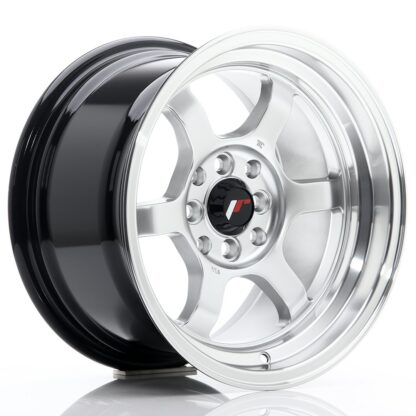 Japan Racing JR12 -vanteet – 15×8,5 – 4×100/4×114,3 – ET13 – Silver JR - Japan Racing