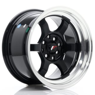 Japan Racing JR12 -vanteet – 15×8,5 – 4×100/4×114,3 – ET13 – Black JR - Japan Racing