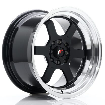 Japan Racing JR12 -vanteet – 16×9 – 4×100/4×114,3 – ET10 – Black JR - Japan Racing