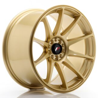 Japan Racing JR11 -vanteet – 18×9,5 – 5×100/5×108 – ET30 – Gold JR - Japan Racing