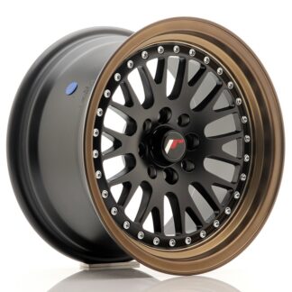 Japan Racing JR10 -vanteet – 15×8 – 4×100/4×108 – ET20 – Black JR - Japan Racing