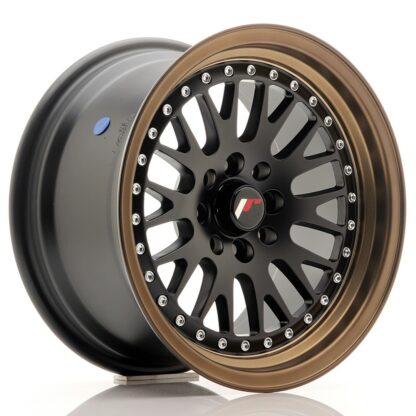 Japan Racing JR10 -vanteet – 15×8 – 4×100/4×108 – ET20 – Black JR - Japan Racing