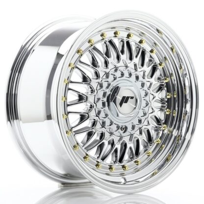 Japan Racing JR9 -vanteet – 16×8 – 4×100/4×108 – ET25 – Chrome JR - Japan Racing