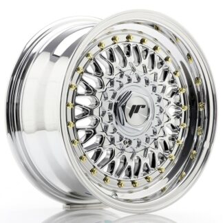 Japan Racing JR9 -vanteet – 15×7 – 4×100/4×108 – ET20 – Chrome JR - Japan Racing