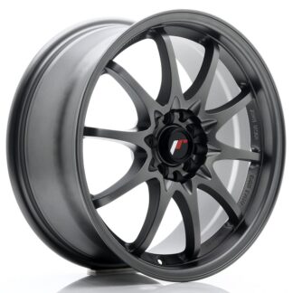 Japan Racing JR5 -vanteet – 17×7,5 – 5×100/5×114,3 – ET35 – Gun metal Vanteet