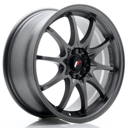 Japan Racing JR5 -vanteet – 17×7,5 – 5×100/5×114,3 – ET35 – Gun metal JR - Japan Racing