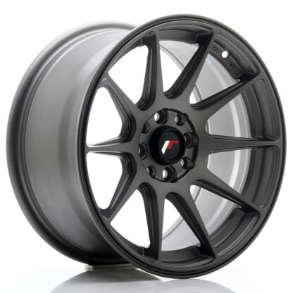 Japan Racing JR11 -vanteet – 16×8 – 4×100/4×108 – ET25 – Gun metal JR - Japan Racing