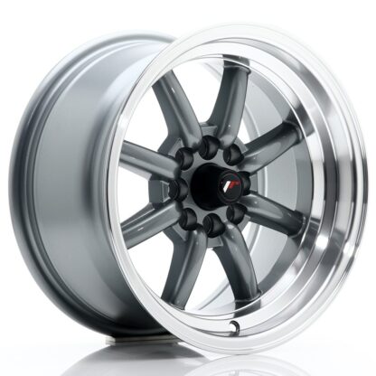 Japan Racing JR19 -vanteet – 15×8 – 4×100/4×114,3 – ET0 – Gun metal JR - Japan Racing