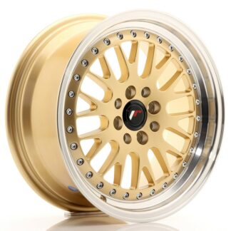 Japan Racing JR10 -vanteet – 16×7 – 4×100/4×108 – ET30 – Gold Vanteet