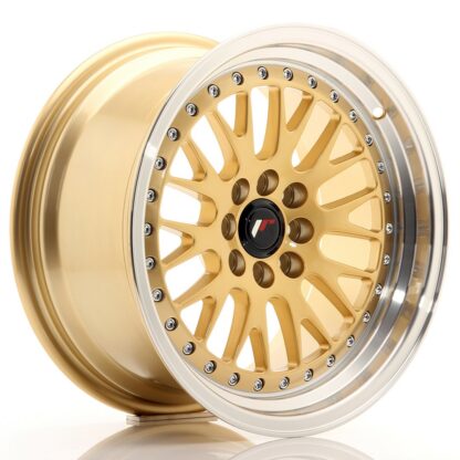 Japan Racing JR10 -vanteet – 16×8 – 4×100/4×108 – ET20 – Gold JR - Japan Racing