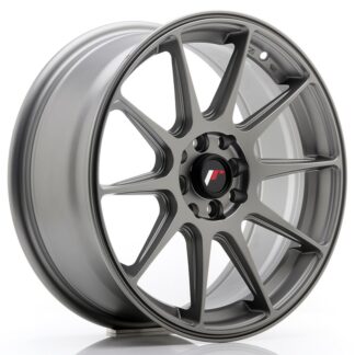 Japan Racing JR11 -vanteet – 17×7,25 – 4×100/4×108 – ET25 – Gun metal JR - Japan Racing