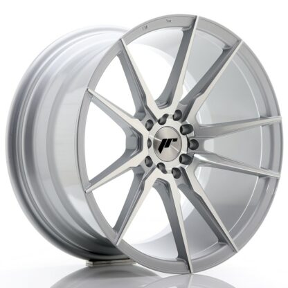 Japan Racing JR21 -vanteet - 18x9,5 - 5x100/5x120 - ET35 - Silver