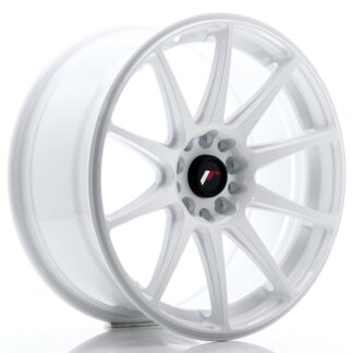 Japan Racing JR11 -vanteet – 18×8,5 – 5×114,3/5×120 – ET30 – White JR - Japan Racing