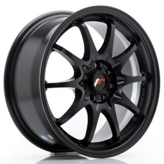 Japan Racing JR5 -vanteet – 16×7 – 4×100/4×108 – ET30 – Black JR - Japan Racing