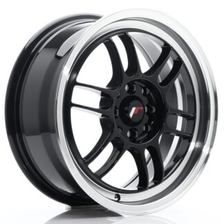 Japan Racing JR7 -vanteet – 16×7 – 4×100/4×114,3 – ET38 – Black JR - Japan Racing