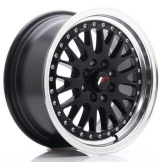 Japan Racing JR10 -vanteet – 15×7 – 4×100/4×108 – ET30 – Black JR - Japan Racing