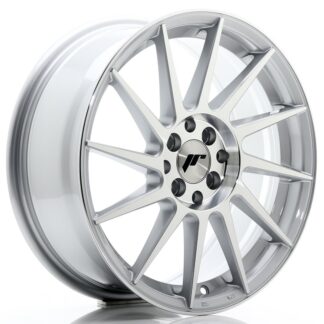 Japan Racing JR22 -vanteet – 17×7 – 4×100/4×108 – ET25 – Silver Vanteet