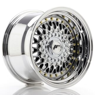 Japan Racing JR9 -vanteet – 15×9 – 4×100/4×108 – ET10 – Chrome JR - Japan Racing