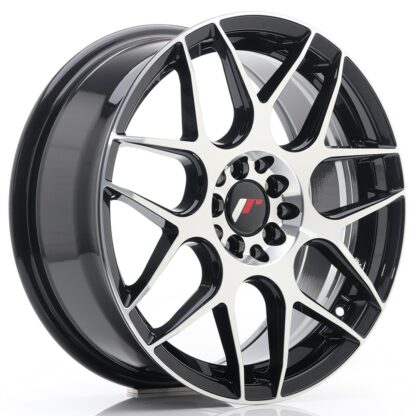 Japan Racing JR18 -vanteet - 17x7 - 4x100/4x114,3 - ET40 - Black