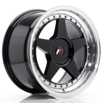 Japan Racing JR6 -vanteet – 17×9 – Custom – Black JR - Japan Racing