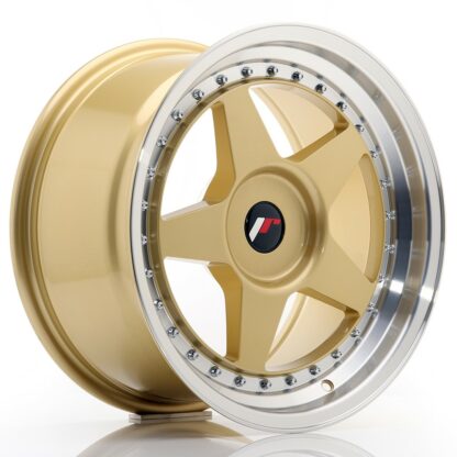 Japan Racing JR6 -vanteet - 17x9 - Custom - Gold