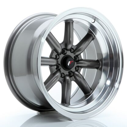 Japan Racing JR19 -vanteet – 16×9 – 4×100/4×114,3 – ET-15 – Gun metal JR - Japan Racing