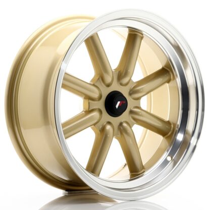 Japan Racing JR19 -vanteet – 17×8 – Custom – Gold JR - Japan Racing