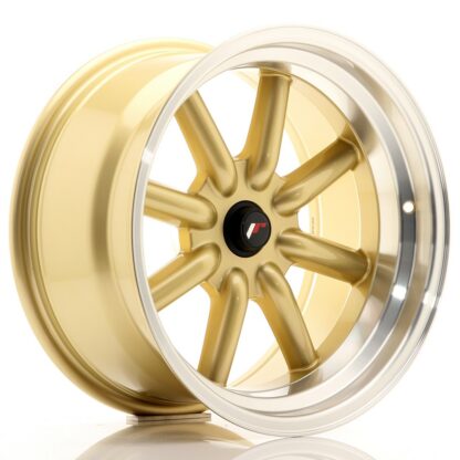 Japan Racing JR19 -vanteet – 17×9 – Custom – Gold JR - Japan Racing