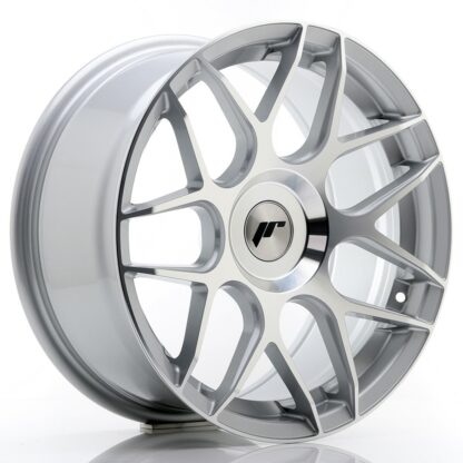 Japan Racing JR18 -vanteet – 17×8 – Custom – Silver JR - Japan Racing