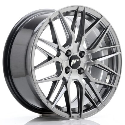 Japan Racing JR28 -vanteet – 17×8 – 4×100 – ET40 – Hyper Black JR - Japan Racing