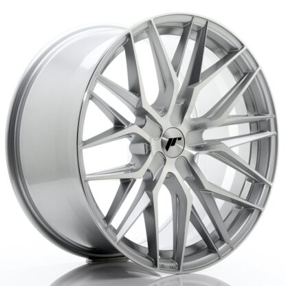 Japan Racing JR28 -vanteet – 21×10,5 – Custom – Silver JR - Japan Racing