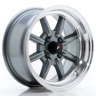 Japan Racing JR19 -vanteet – 14×7 – 4×100 – ET0 – Gun metal JR - Japan Racing