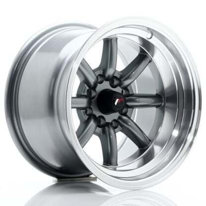 Japan Racing JR19 -vanteet – 14×9 – 4×100/4×114,3 – ET-25 – Gun metal JR - Japan Racing