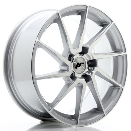 Japan Racing JR36 -vanteet - 18x8 - 5x120 - ET35 - Silver