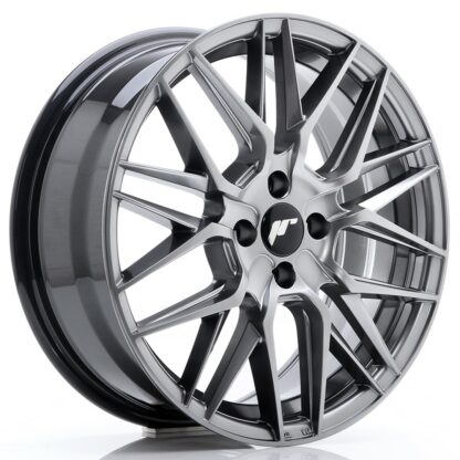 Japan Racing JR28 -vanteet – 17×7 – 4×100 – ET40 – Hyper Black JR - Japan Racing