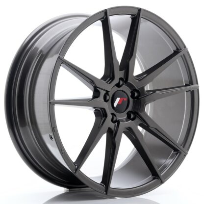 Japan Racing JR21 -vanteet – 20×8,5 – 5×112 – ET40 – Hyper Gray JR - Japan Racing