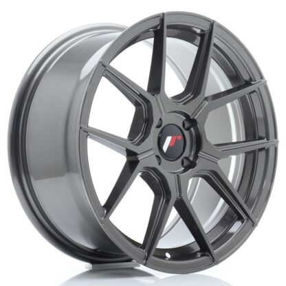 Japan Racing JR30 -vanteet – 17×8 – 4×100 – ET40 – Hyper Gray JR - Japan Racing