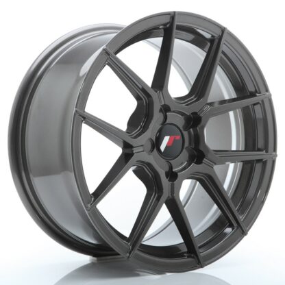 Japan Racing JR30 -vanteet - 17x8 - Custom - Hyper Gray