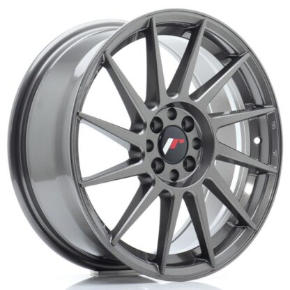 Japan Racing JR22 -vanteet – 17×7 – 4×100/4×114,3 – ET35 – Hyper Gray JR - Japan Racing