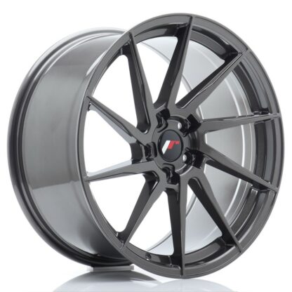 Japan Racing JR36 -vanteet - 20x10 - 5x120 - ET45 - Hyper Gray