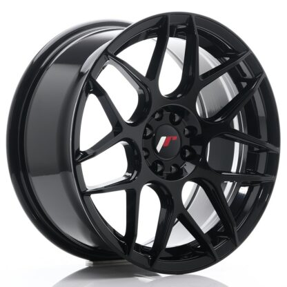 Japan Racing JR18 -vanteet - 17x8 - 4x100/4x108 - ET25 - Black