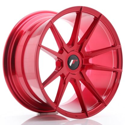 Japan Racing JR21 -vanteet – 18×9,5 – Custom – Red JR - Japan Racing