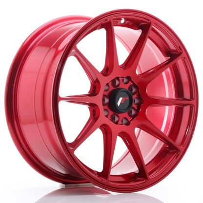 Japan Racing JR11 -vanteet – 17×8,25 – 5×100/5×114,3 – ET35 – Red JR - Japan Racing