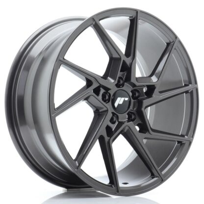 Japan Racing JR33 -vanteet – 19×8,5 – 5×120 – ET35 – Hyper Gray JR - Japan Racing