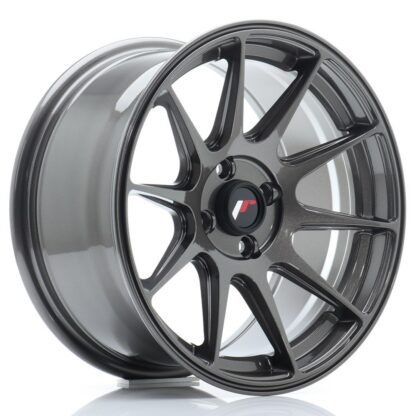 Japan Racing JR11 -vanteet – 16×8 – 4×100 – ET25 – Hyper Gray JR - Japan Racing