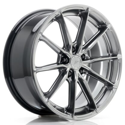 Japan Racing JR37 -vanteet - 18x8 - 5x112 - ET35 - Hyper Black