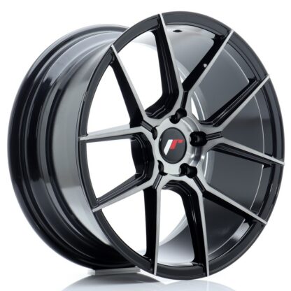 Japan Racing JR30 -vanteet – 18×8,5 – 5×112 – ET40 – Black JR - Japan Racing