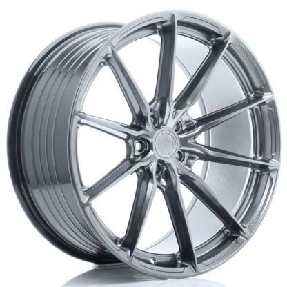 Japan Racing JR37 -vanteet – 21×9,5 – 5×112 – ET35 – Hyper Black JR - Japan Racing