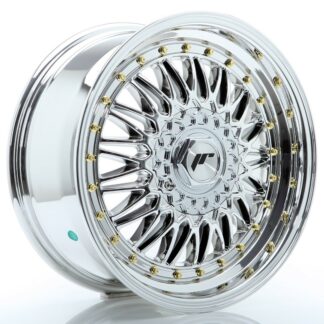 Japan Racing JR9 -vanteet – 17×7,5 – 4×100/4×108 – ET20 – Chrome Vanteet