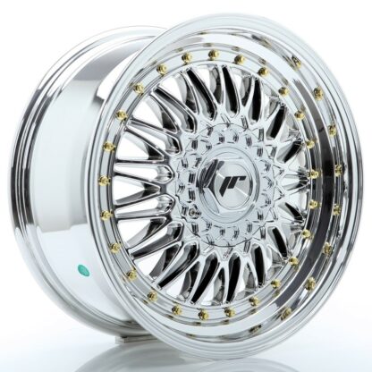 Japan Racing JR9 -vanteet – 17×7,5 – 4×100/4×108 – ET20 – Chrome JR - Japan Racing